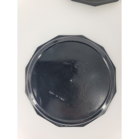 Plastic Coasters Hunt Scenes Everest Milano Italy 5 pc Set 1960s-1970s Vintage - Picture 7 of 10